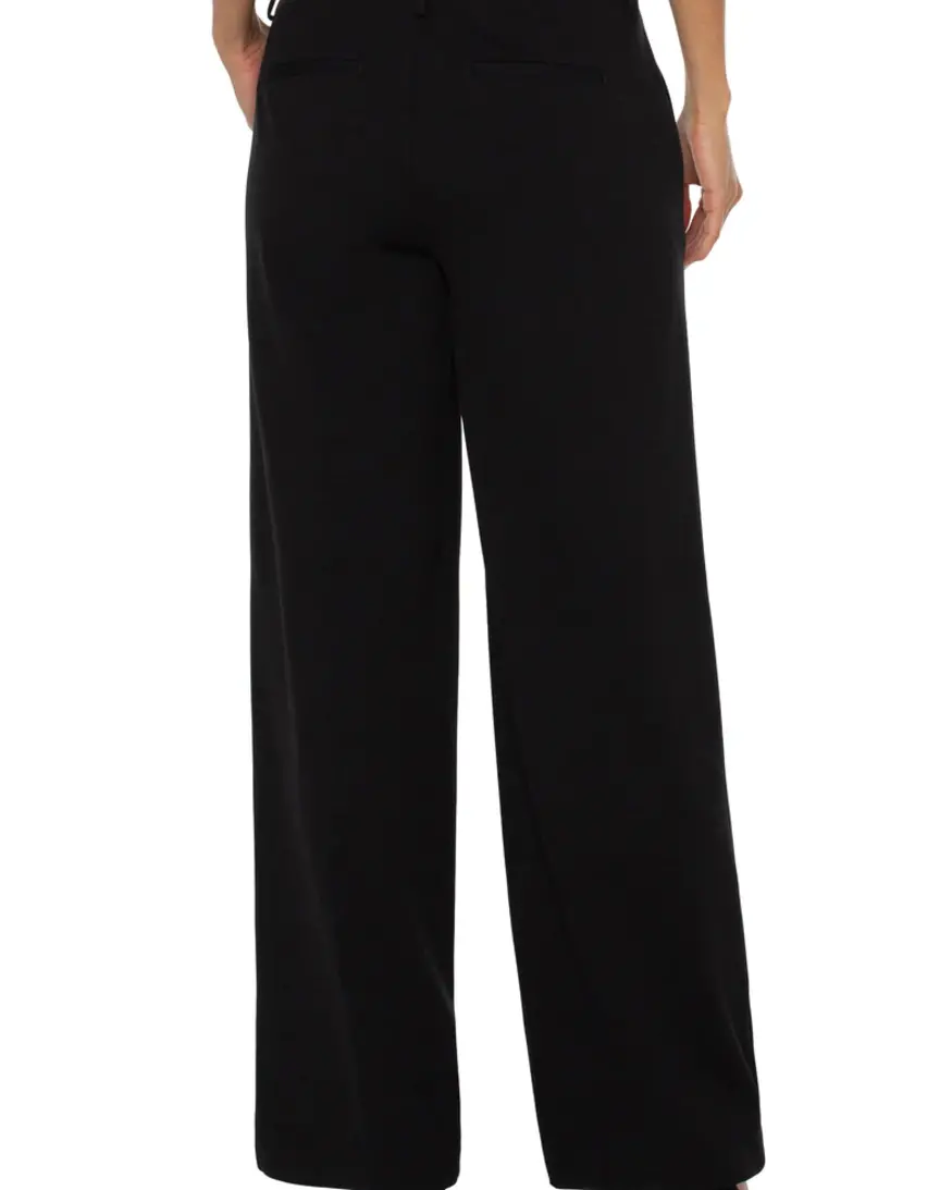 Liverpool Kelsey Crop Wide Leg Trouser