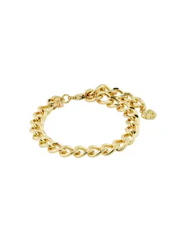 Pilgrim Charm Curb Bracelet