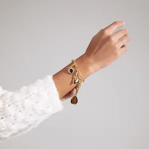 Pilgrim Charm Recyled Bracelet