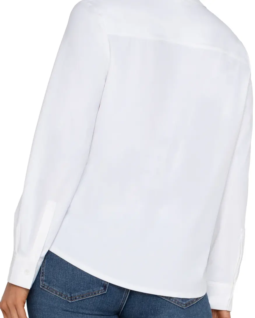 Liverpool Button Front Knit Shirt