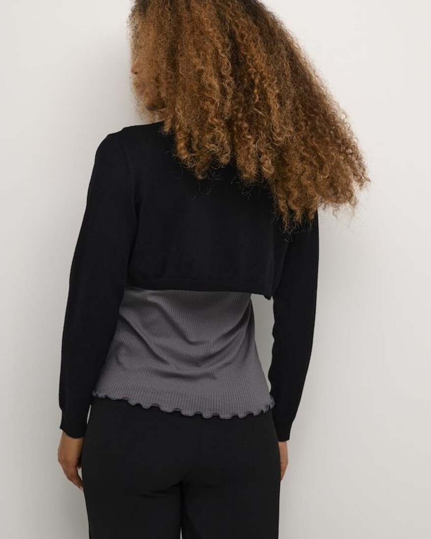 Cream Villea Knit Bolero