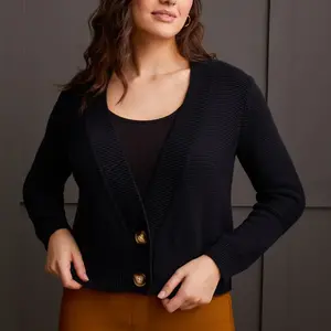 Tribal Overland Crop Cardigan