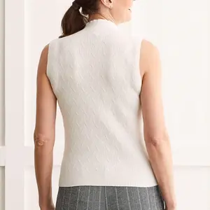 Tribal Prue Sleeveless Mock Neck