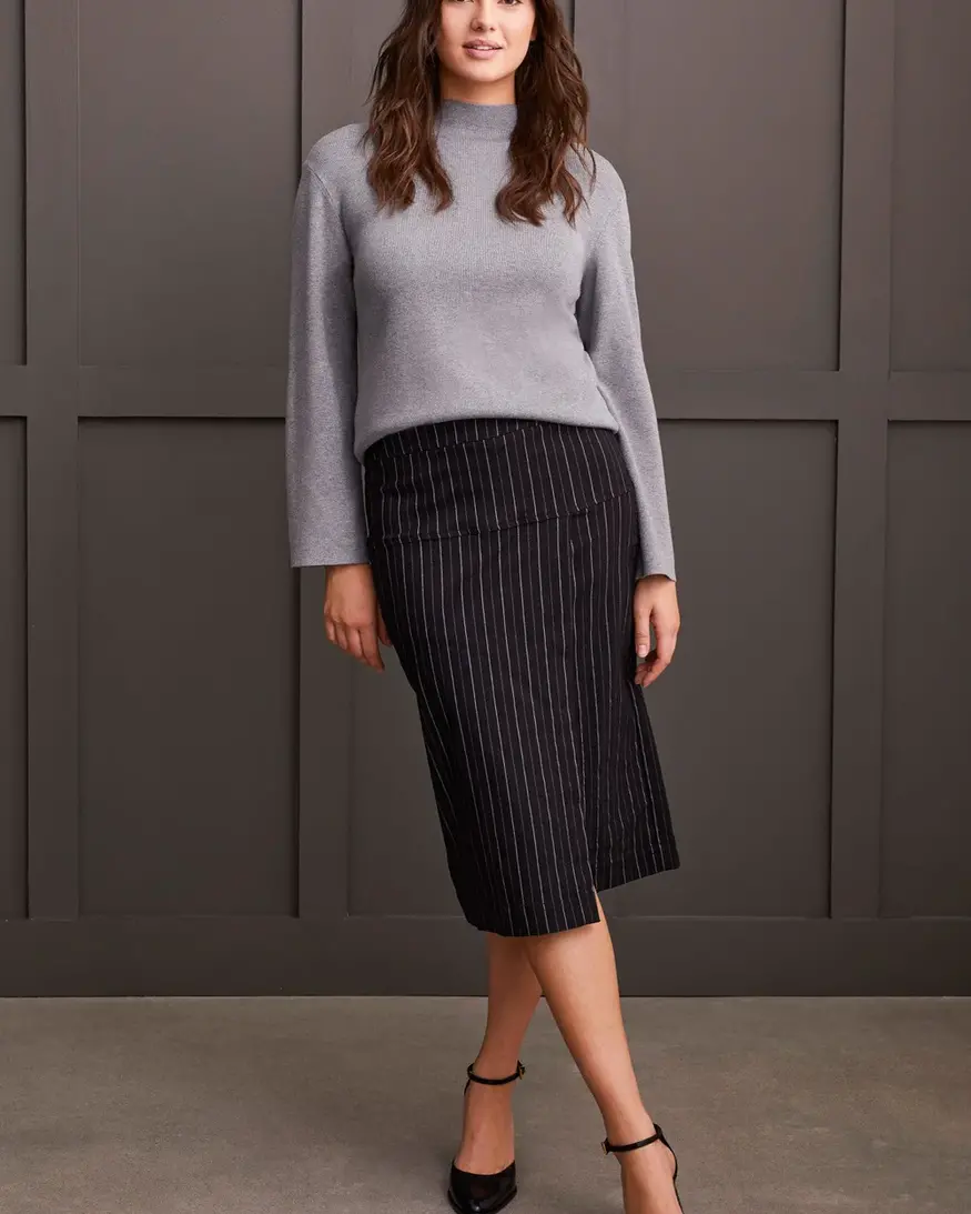 Tribal Tuxedo Pull On Skirt