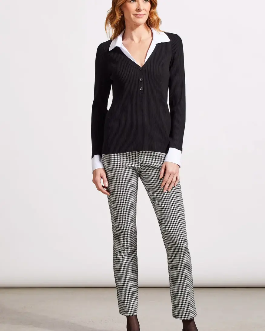 Tribal Long Sleeve Henley Fooler