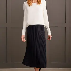 Tribal LS Boat Neck Sweater