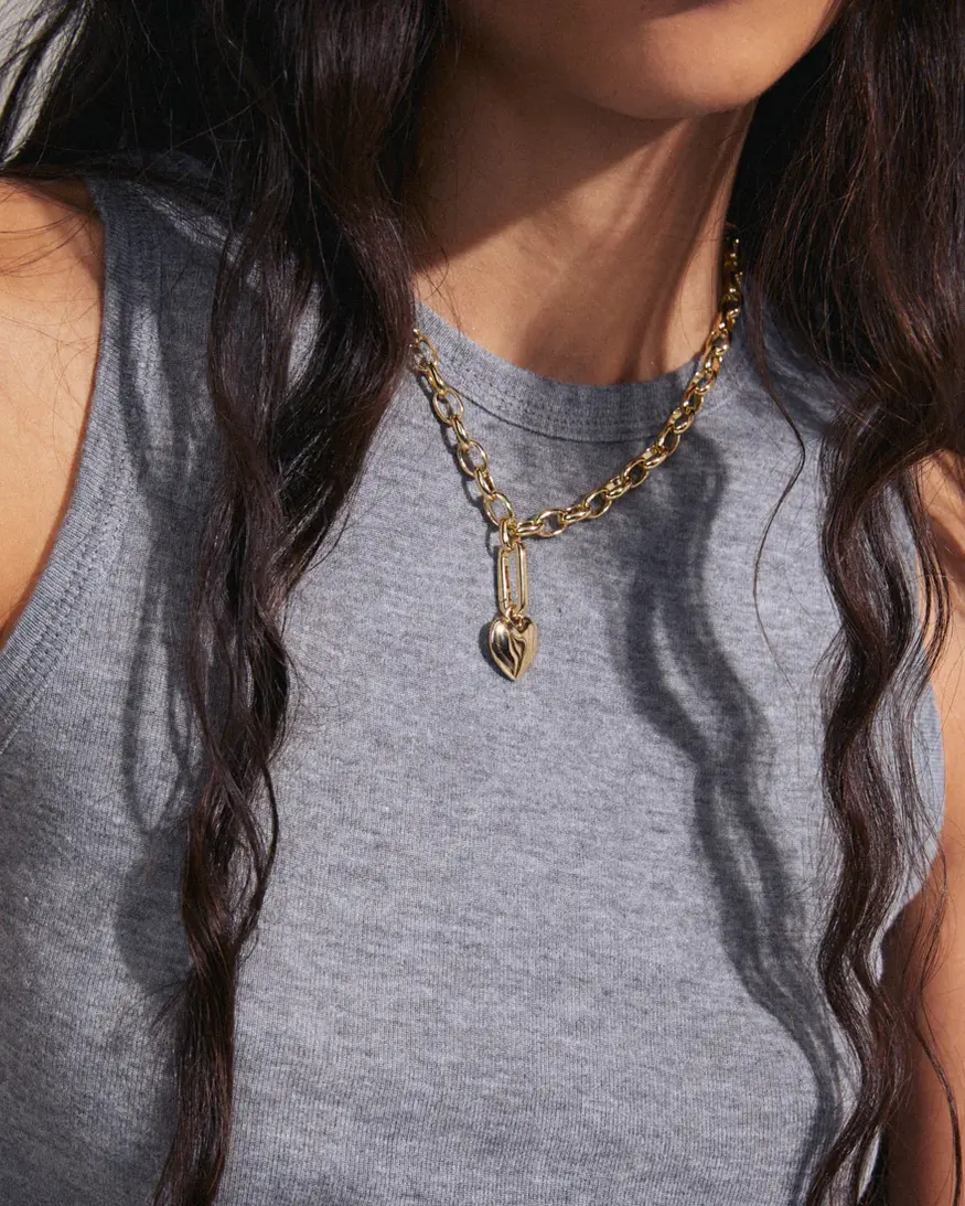 Pilgrim Heart Charm