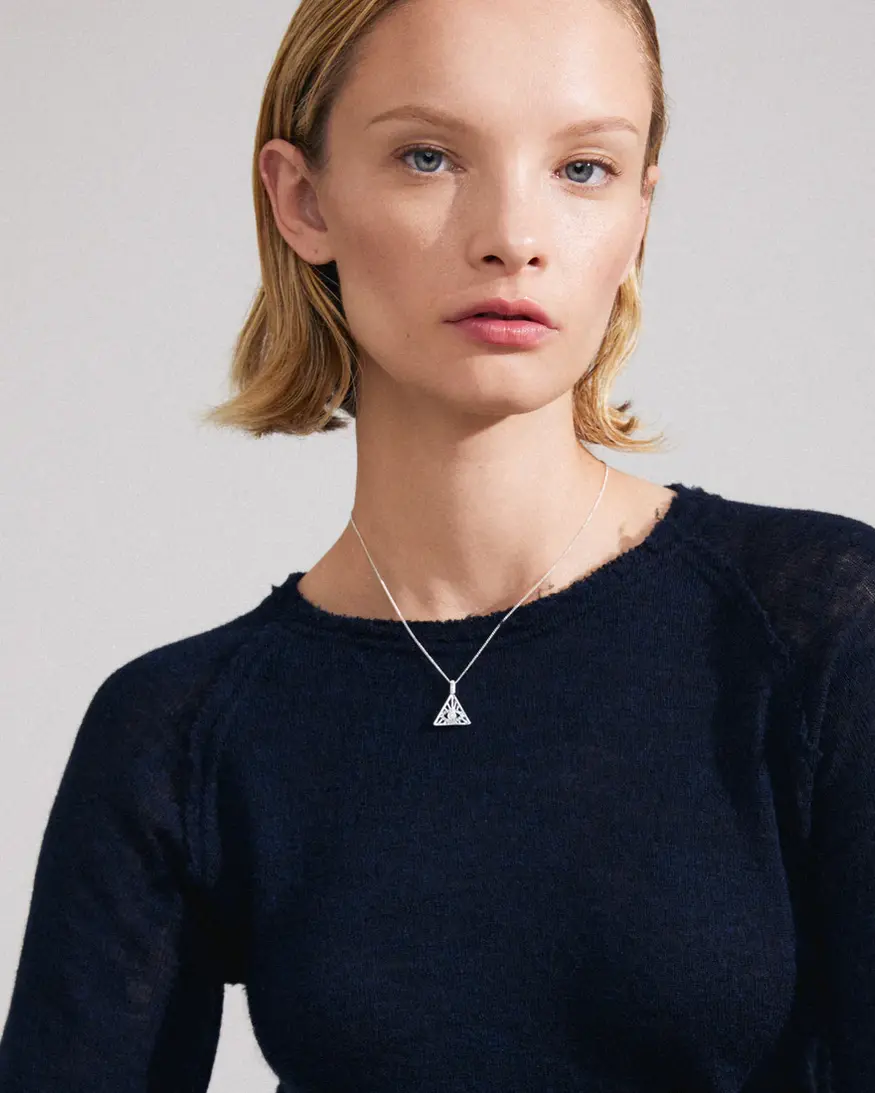 Pilgrim Focus Eye Necklace