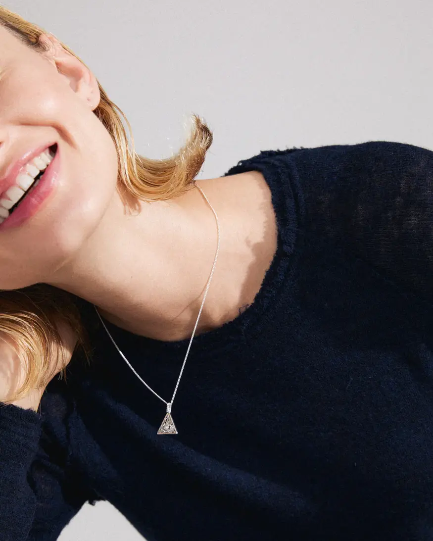 Pilgrim Focus Eye Necklace