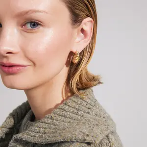 Pilgrim Act Hoop Earrings