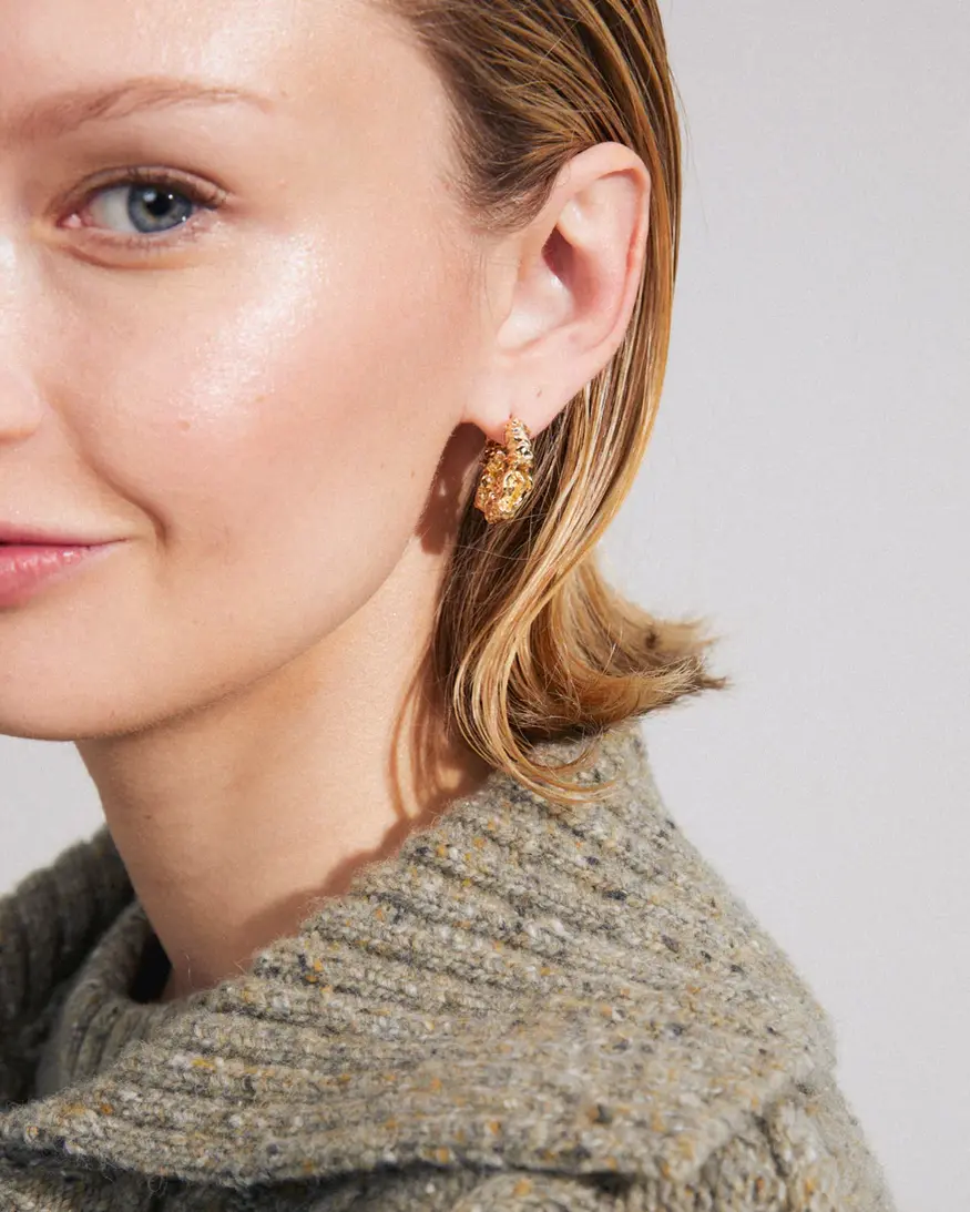Pilgrim Act Hoop Earrings