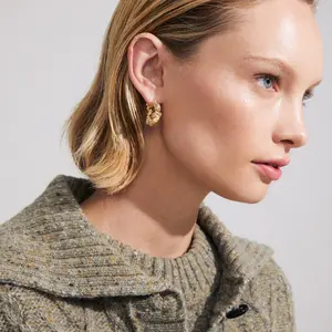 Pilgrim Act Hoop Earrings