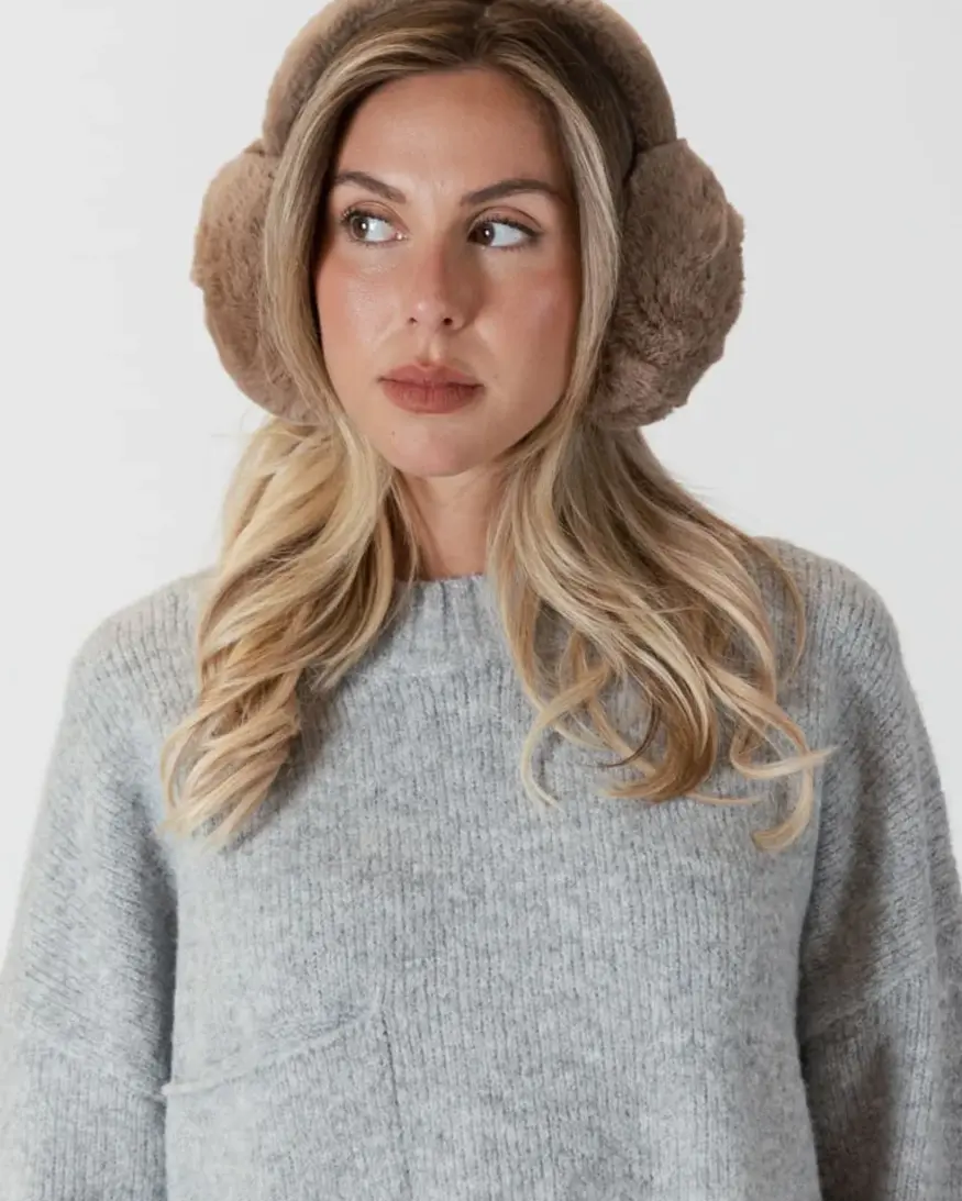 Lyla & Lux Fuzzy Earmuffs