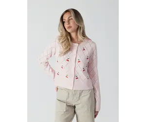 トップス Andmary Lacey ribbon cardigan andmaryアンドマリー❤︎Lacey ribbon cardigan - メルカリ