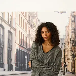Kaffe Verana V-Neck Pullover