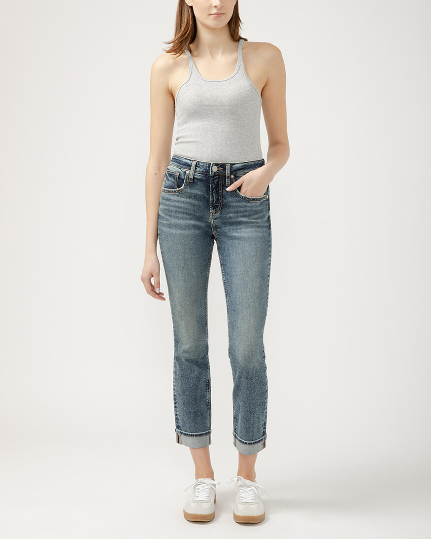 Silver Jeans - For Us Beau Hi-Rise Slim