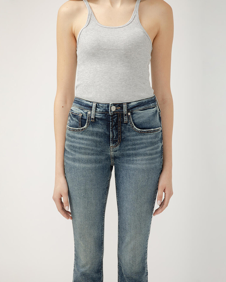 Silver Jeans - For Us Beau Hi-Rise Slim