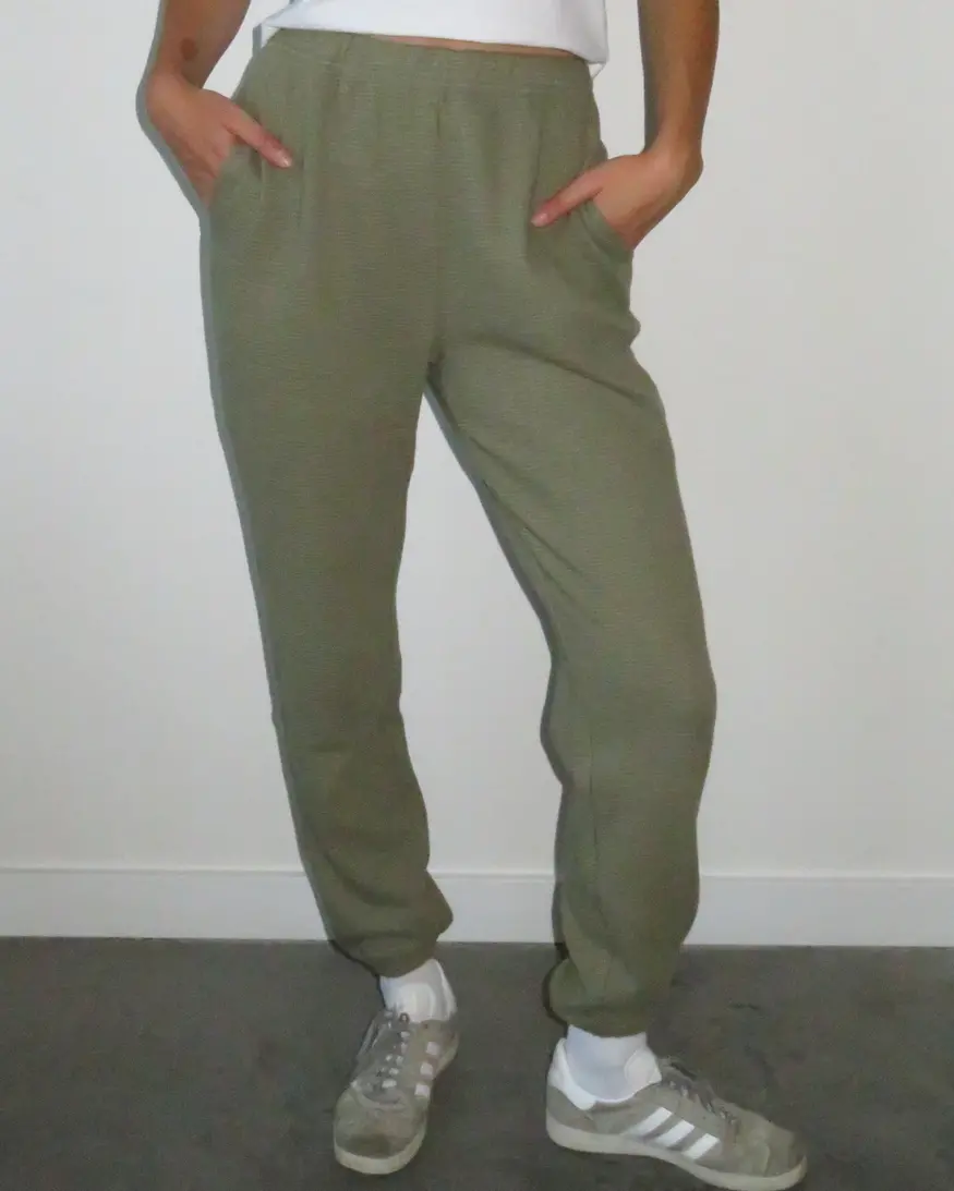 Brunette The Label Best Friend Waffle Jogger