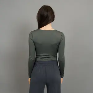 RD Style Sanna LS V-Neck Bodysuit
