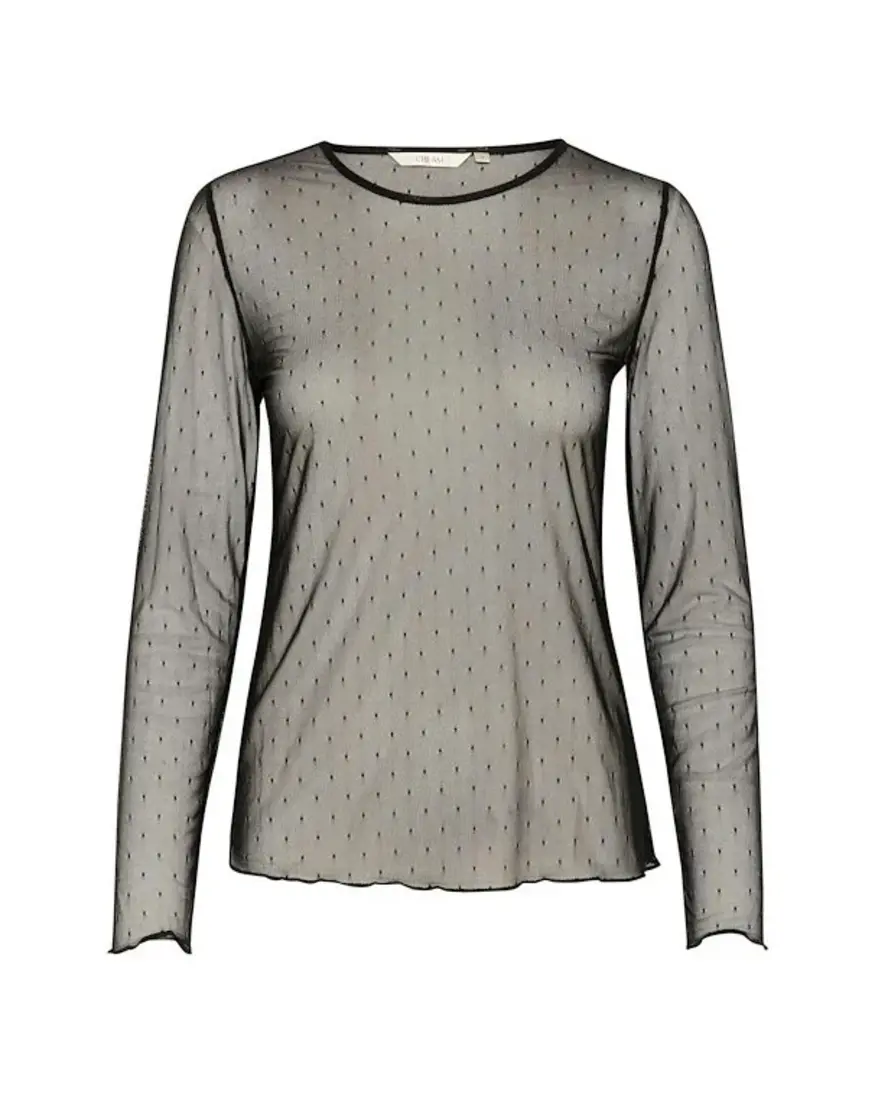 Cream Larnis LS Blouse