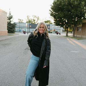 Mauritius Deniz Leather Trench Coat