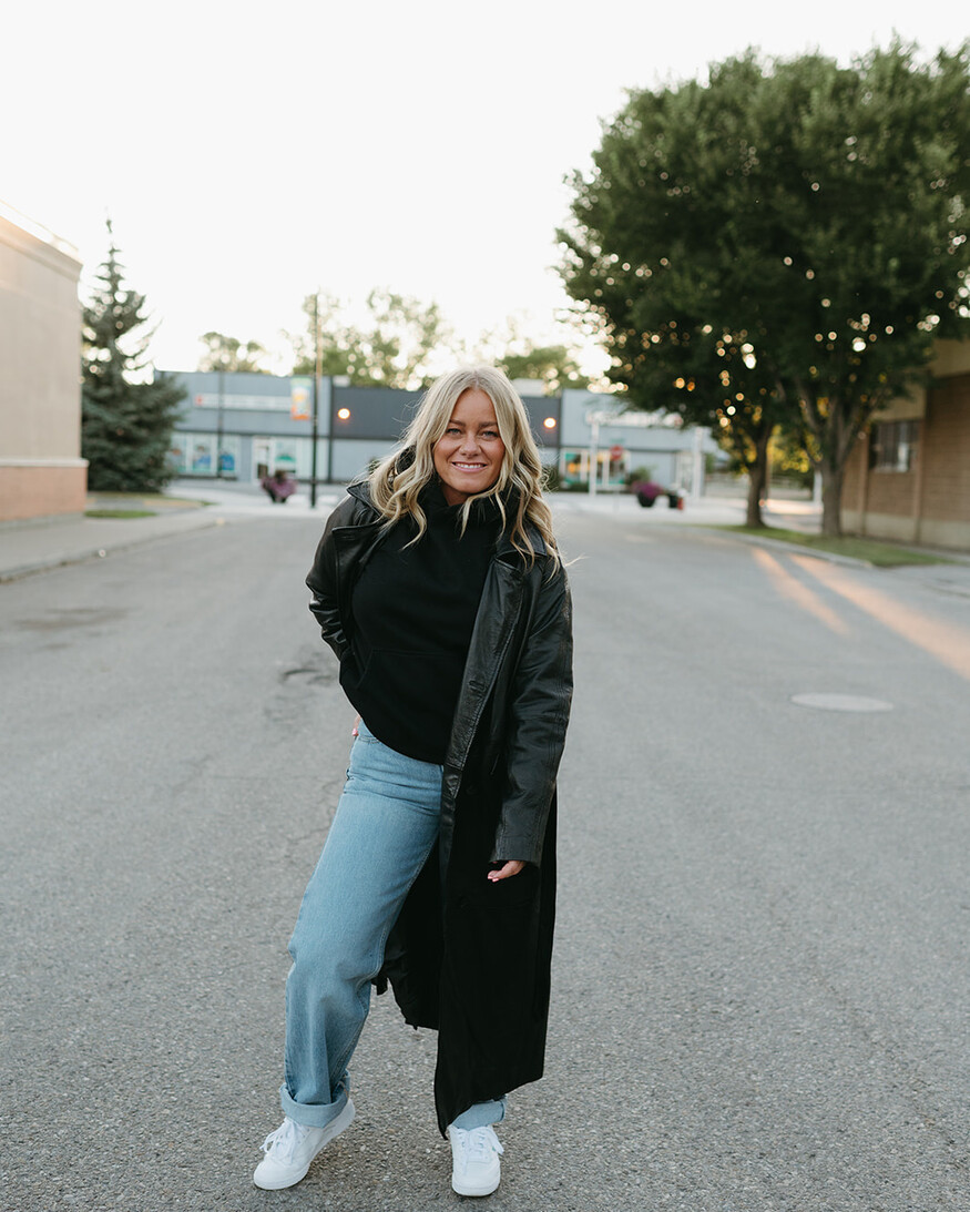 Mauritius Deniz Leather Trench Coat