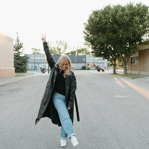 Mauritius Deniz Leather Trench Coat