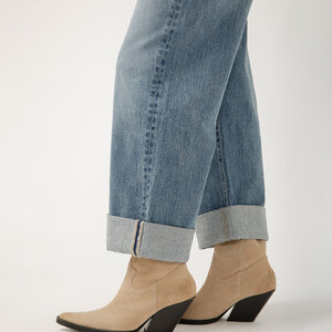 Silver Jeans - For Us Baggy Wide Leg Crop