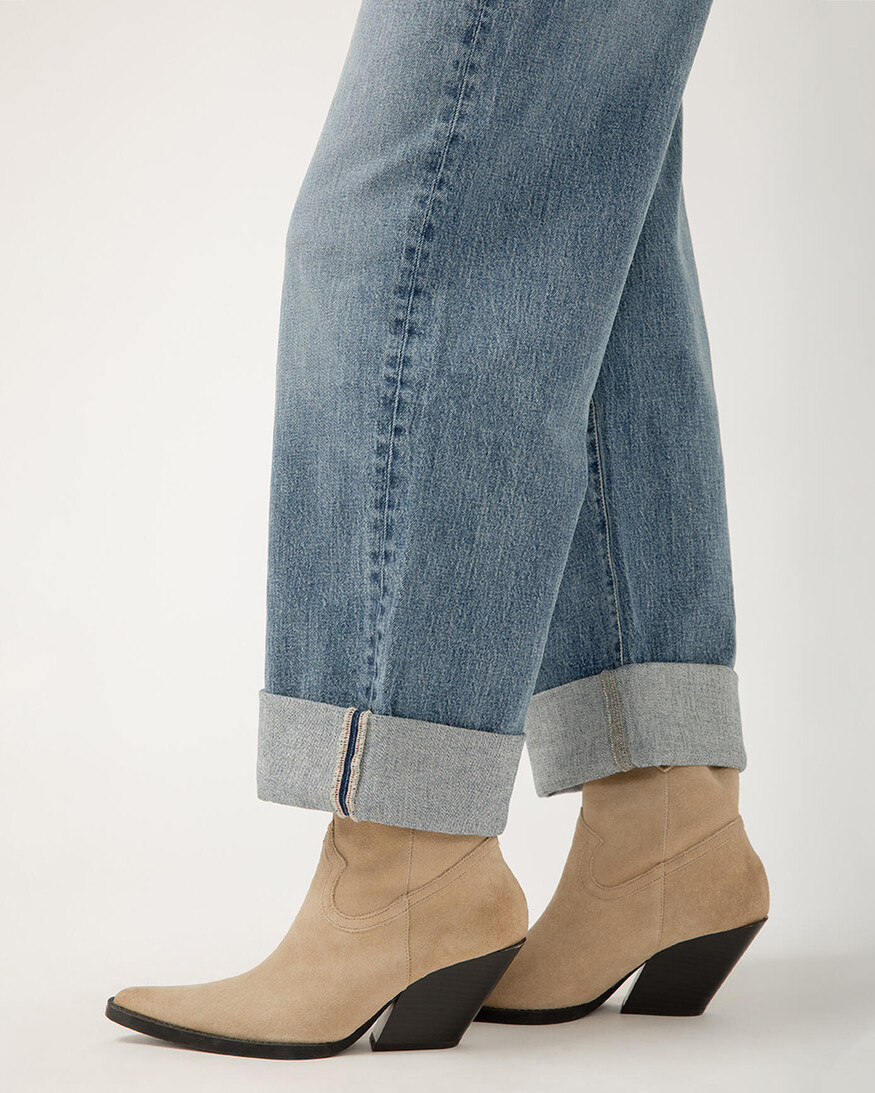 Silver Jeans - For Us Baggy Wide Leg Crop