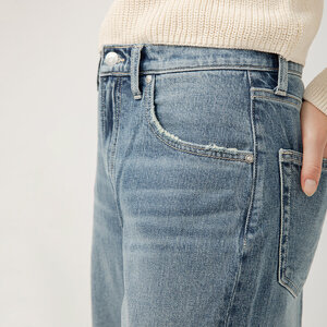 Silver Jeans - For Us Baggy Wide Leg Crop