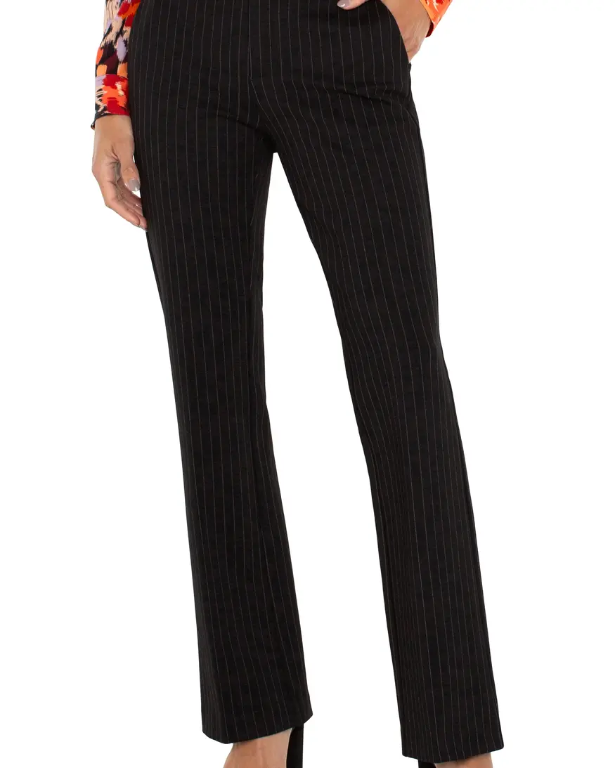 Liverpool Kelsey Pinstripe Flare