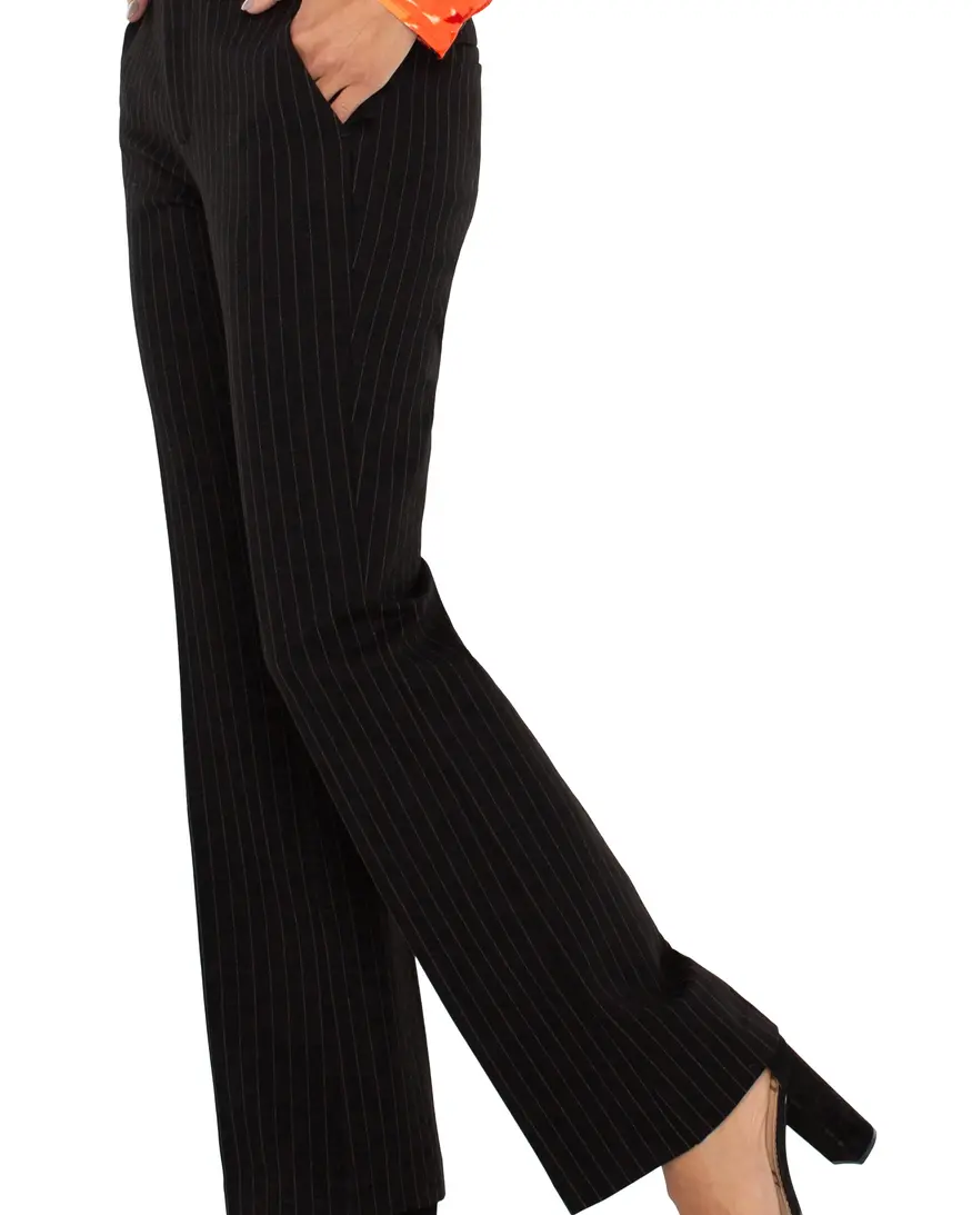 Liverpool Kelsey Pinstripe Flare