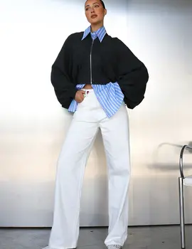 Madison The Label Finn Zip Knit Cardigan