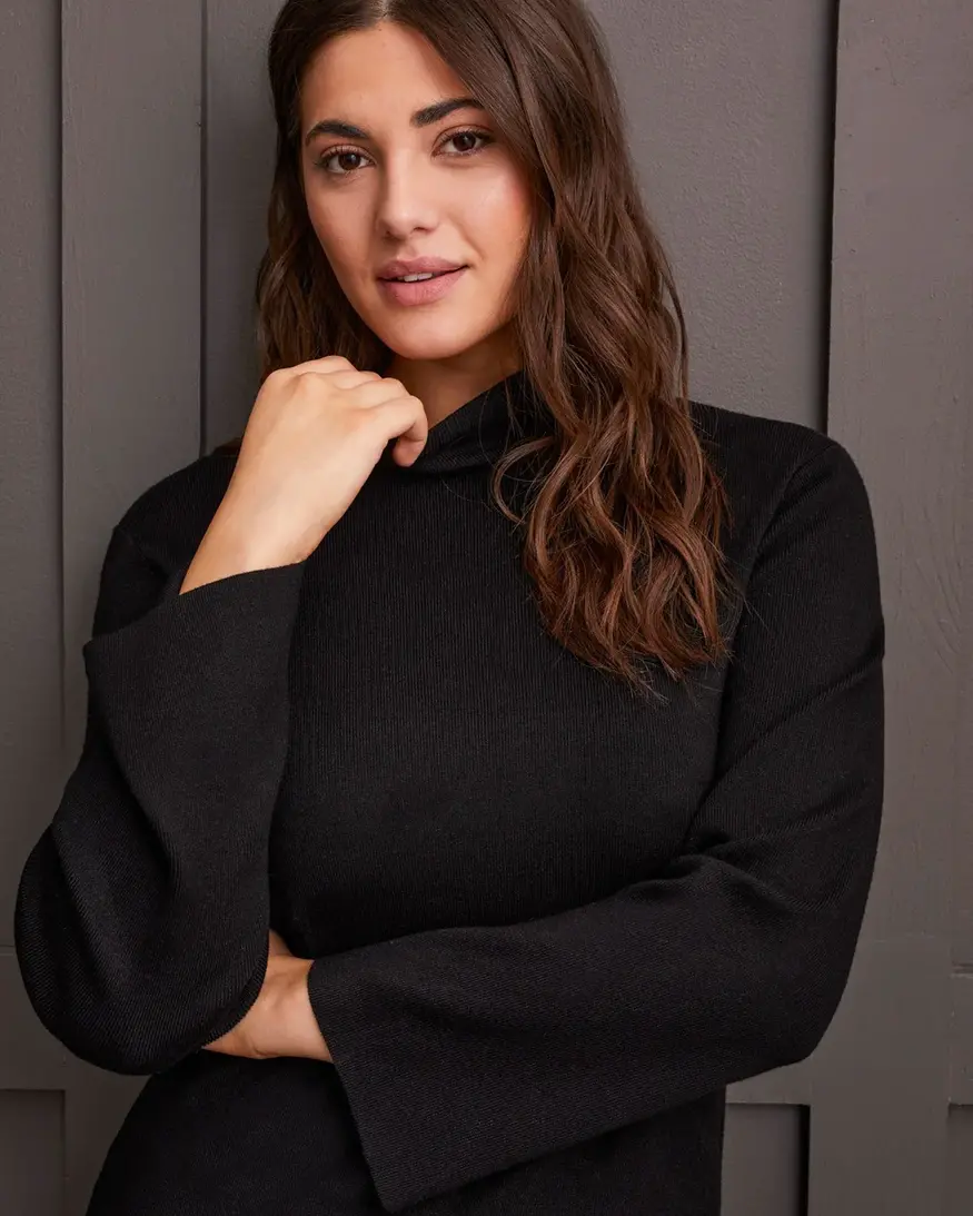 Tribal Nerine Funnel Nk Sweater