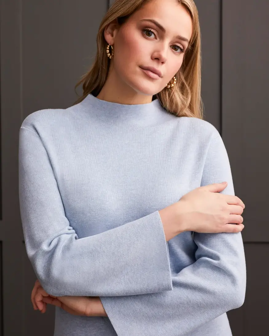 Tribal Nerine Funnel Nk Sweater