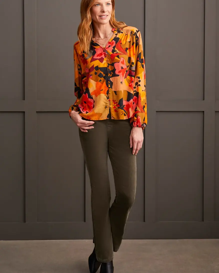 Tribal Rowlett Blouse