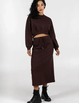 Cest Moi Cotton Fleece Skirt