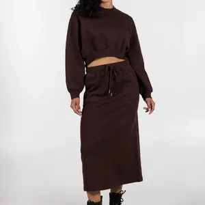 Cest Moi Cotton Fleece Cargo Skirt