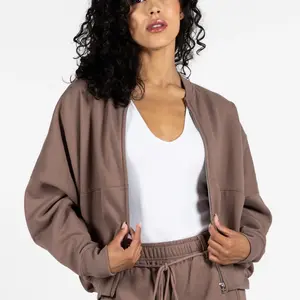 Cest Moi Cotton Fleece Zip Cest Moi Cotton Fleece Zip