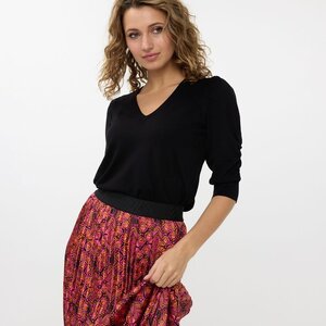 Esqualo Lily Puff Sleeve Knit