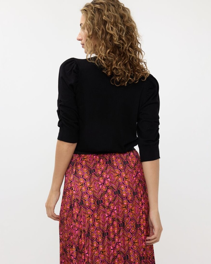 Esqualo Lily Puff Sleeve Knit