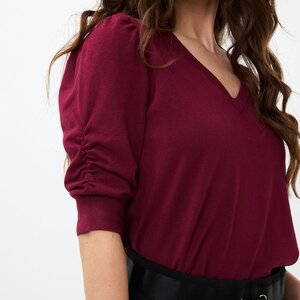 Esqualo Lily Puff Sleeve Knit