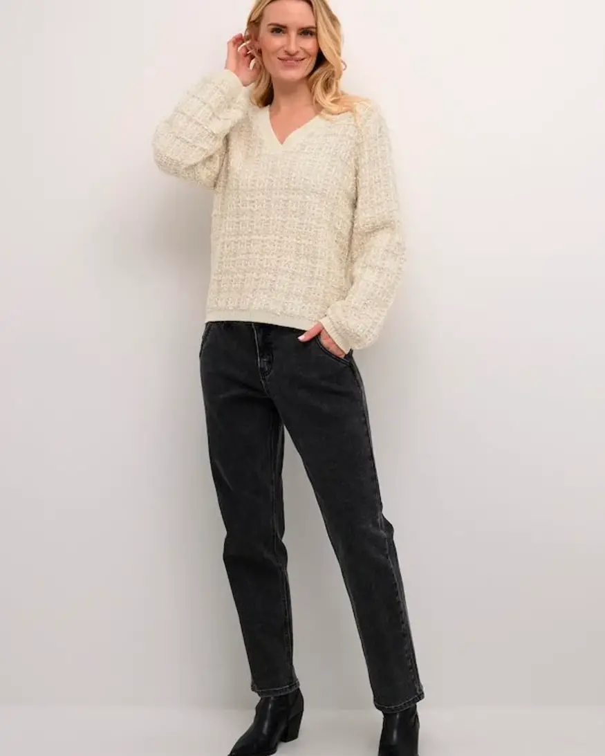 Cream Bilo Knit