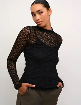 Kaffe Jolia LS Top