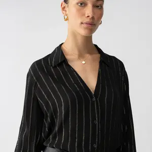 Sanctuary Metallic Shirt