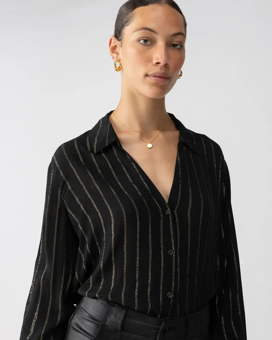 Sanctuary Metallic Shirt