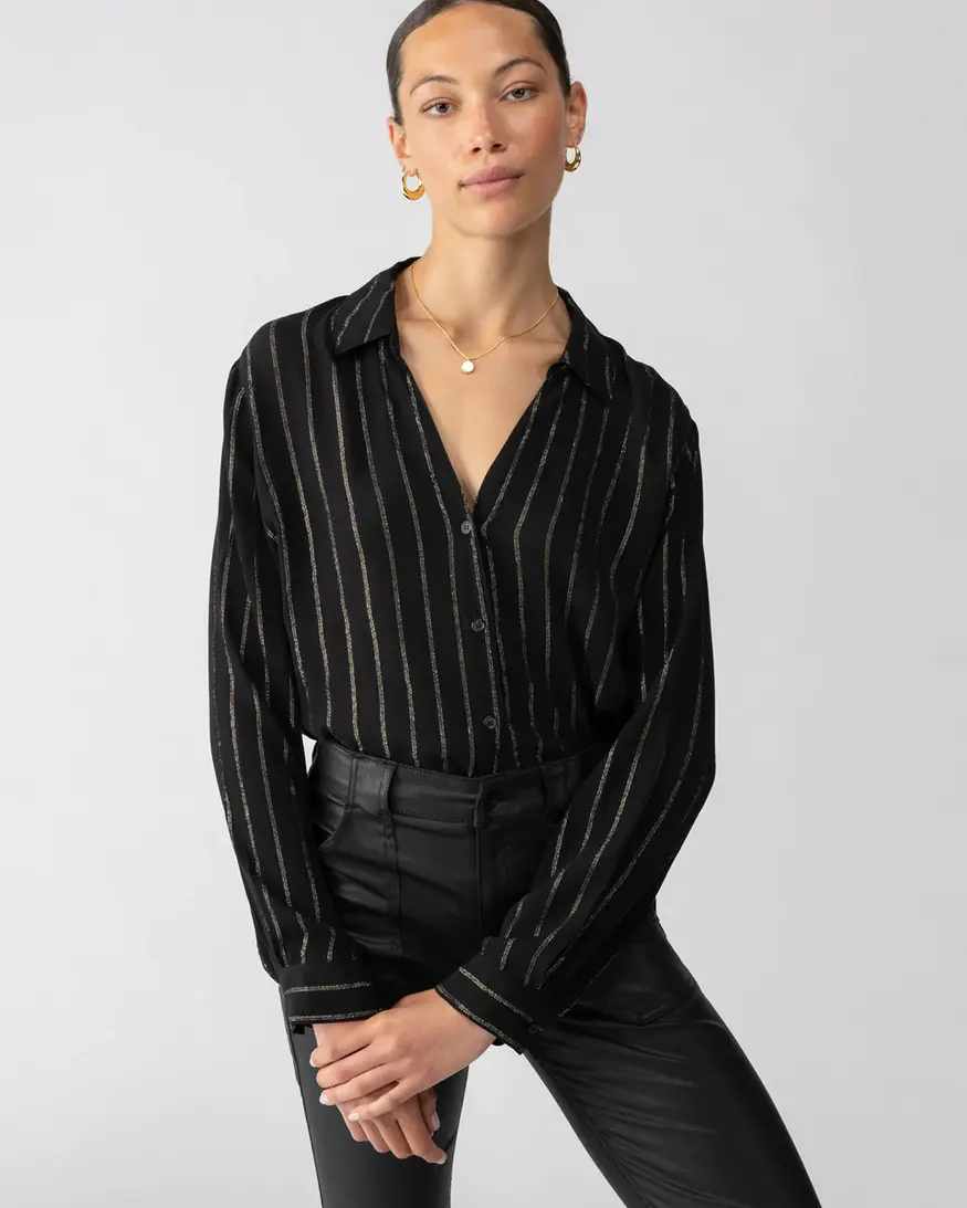 Sanctuary Metallic Shirt