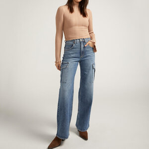 Silver Jeans - For Us MR Wide Leg Cargo