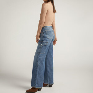 Silver Jeans - For Us MR Wide Leg Cargo