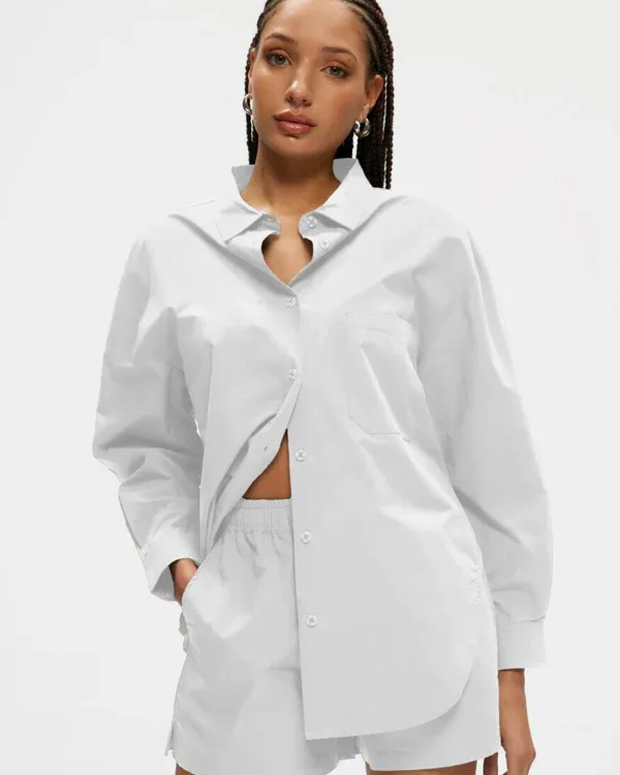 Kuwalla Oversize Poplin Shirt